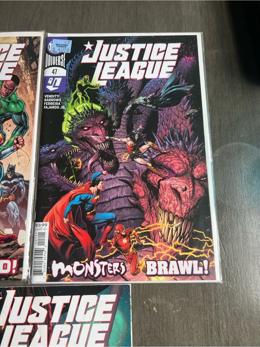 JUSTICE LEAGUE #43 47 50 COMIC LOT (2020) DC COMICS VENDITTISPURRIER
